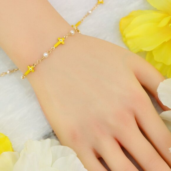 "Minimalist Bracelet, Sleek & Modern Design, Women’s Fashion, YC110024-B  ✅ Brac - Picture 5 of 10